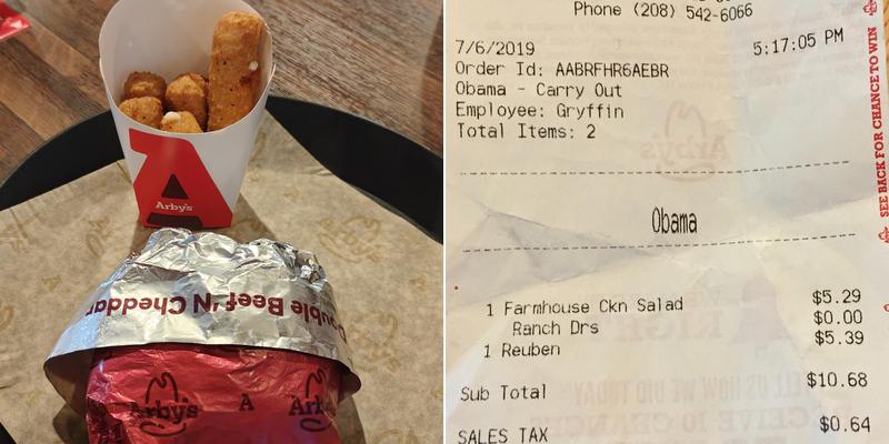 Arby's Menu