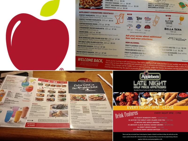 Applebee's Grill + Bar Menu