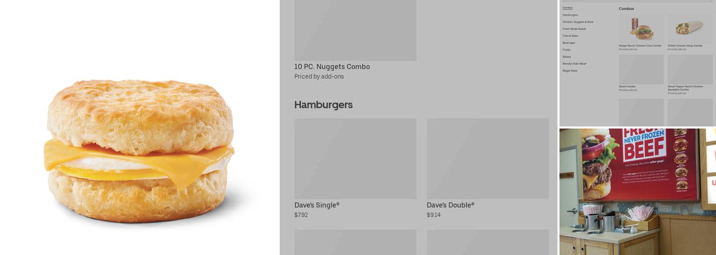 Wendy's Menu