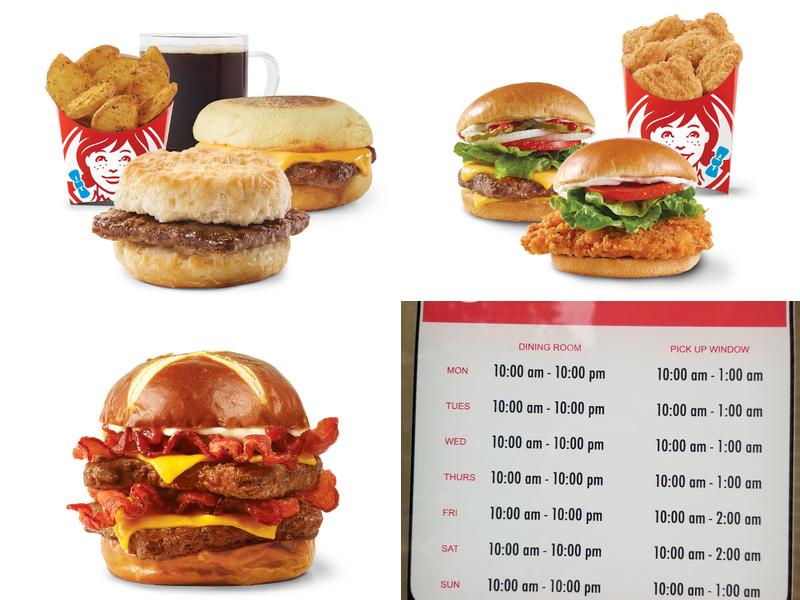 Wendy's Menu