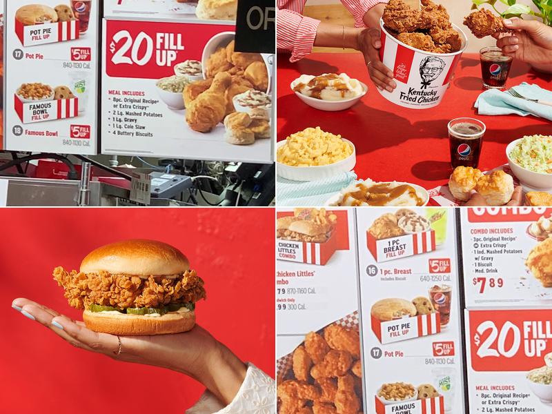 KFC Menu