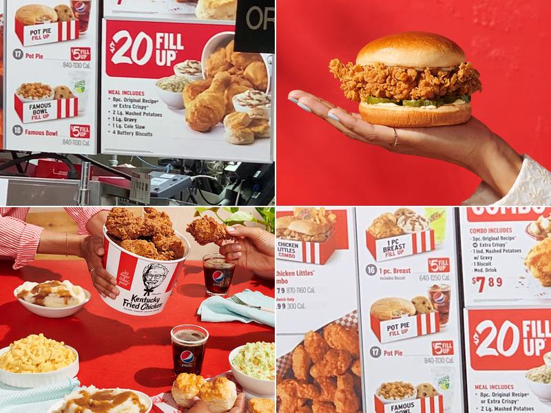 KFC Menu