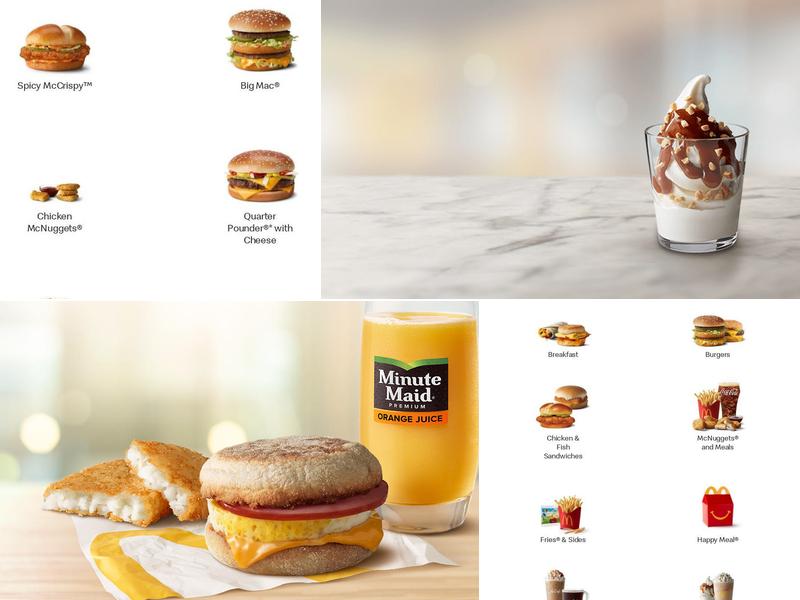 McDonald's Menu