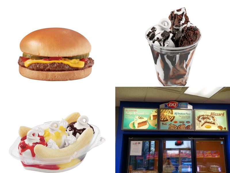 Dairy Queen Brazier Menu