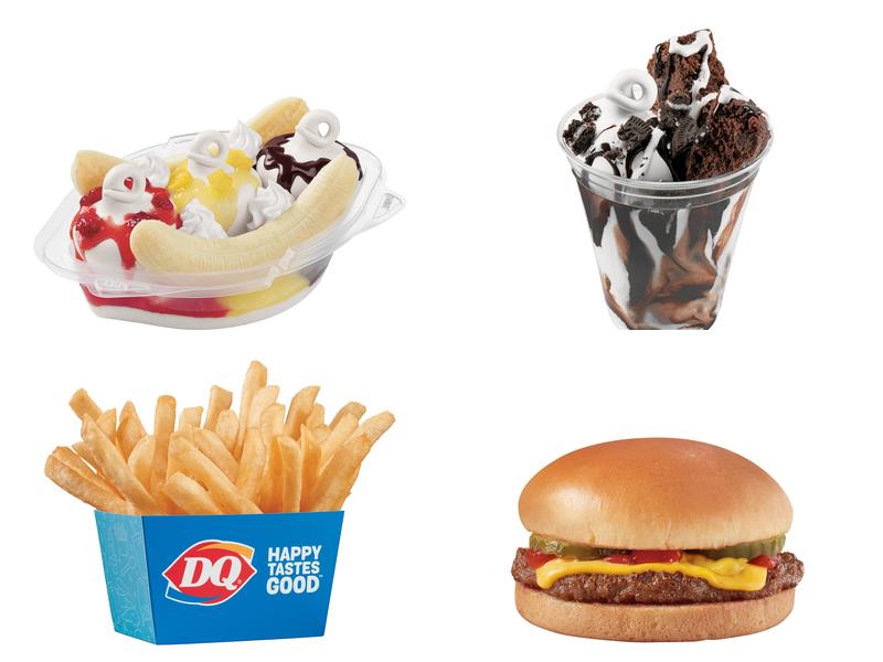 Dairy Queen Brazier Menu