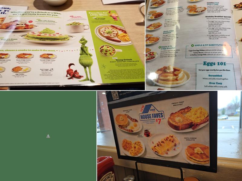 IHOP Menu