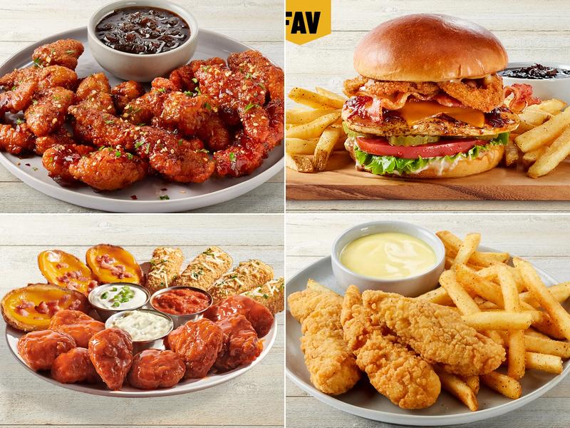 TGI Fridays Menu