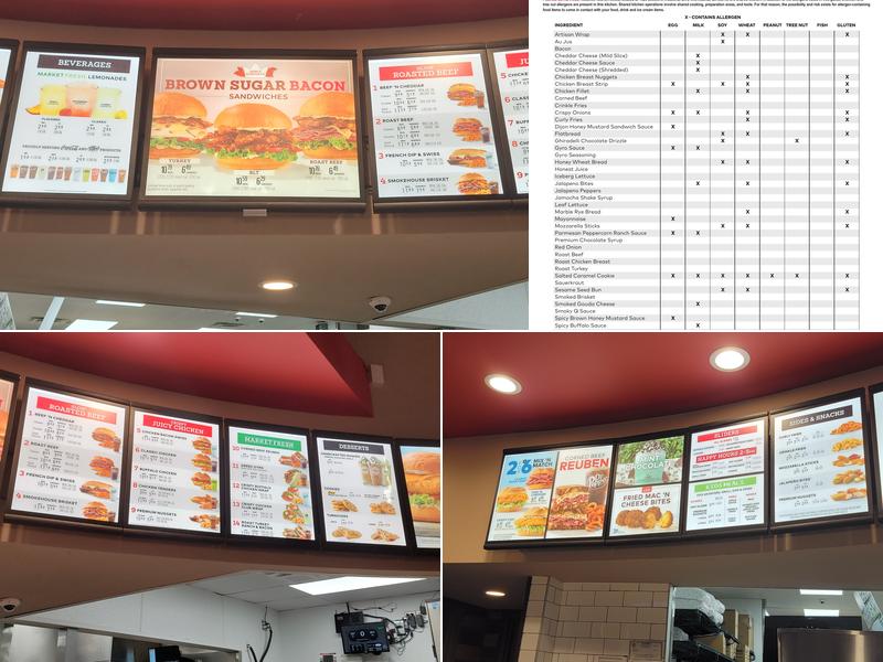 Arby's Menu