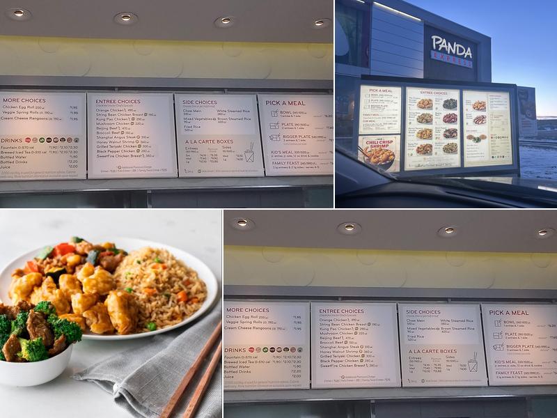 Panda Express Menu