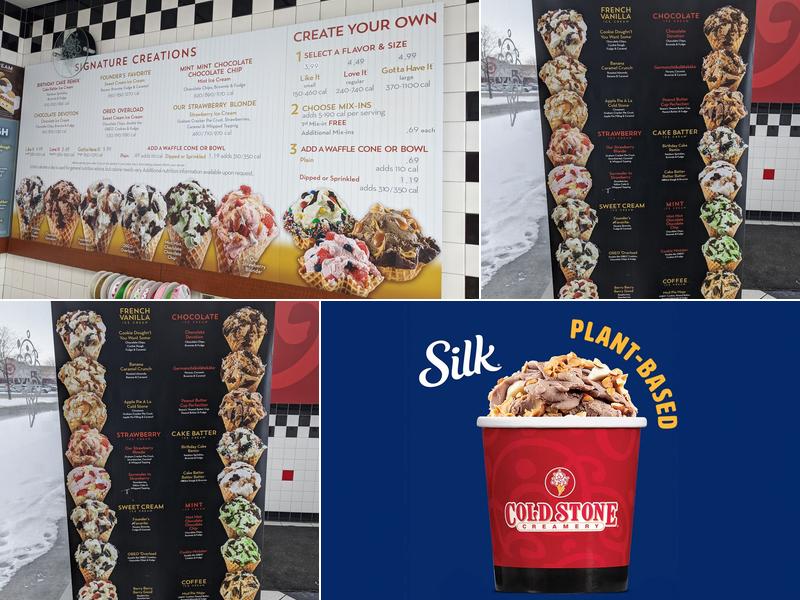 Cold Stone Creamery Menu