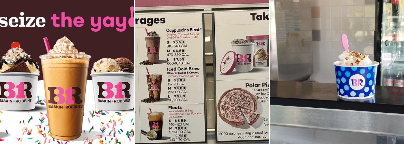 Baskin-Robbins Menu