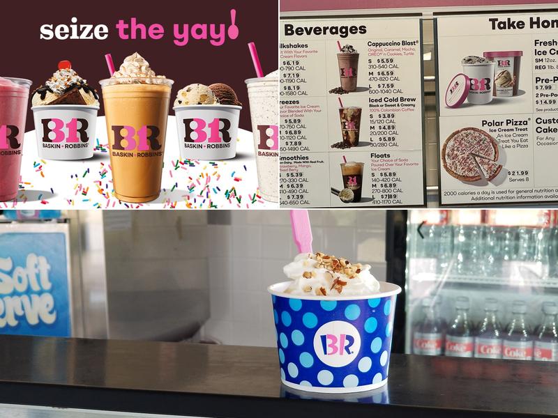 Baskin-Robbins Menu