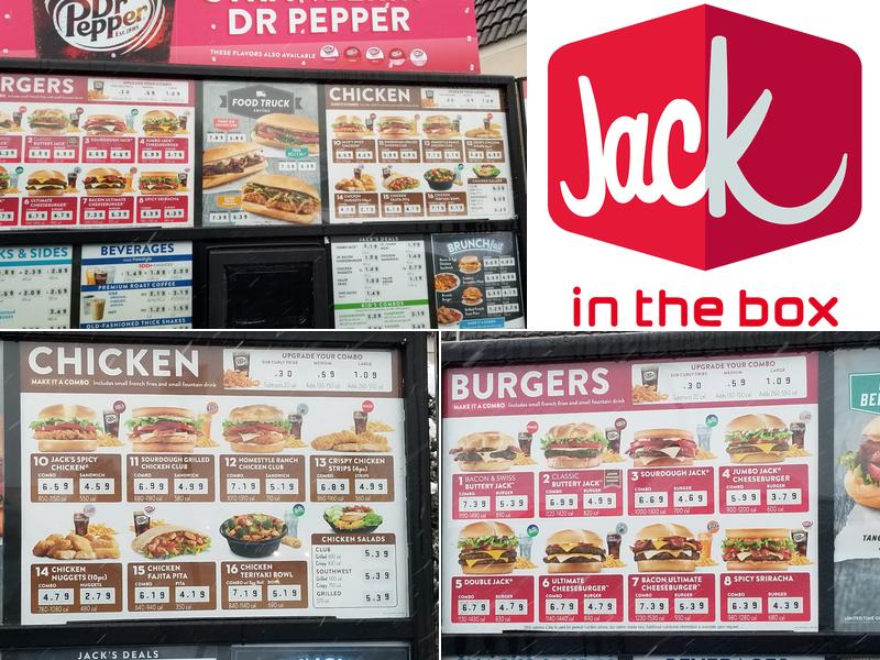 Jack In The Box Menu