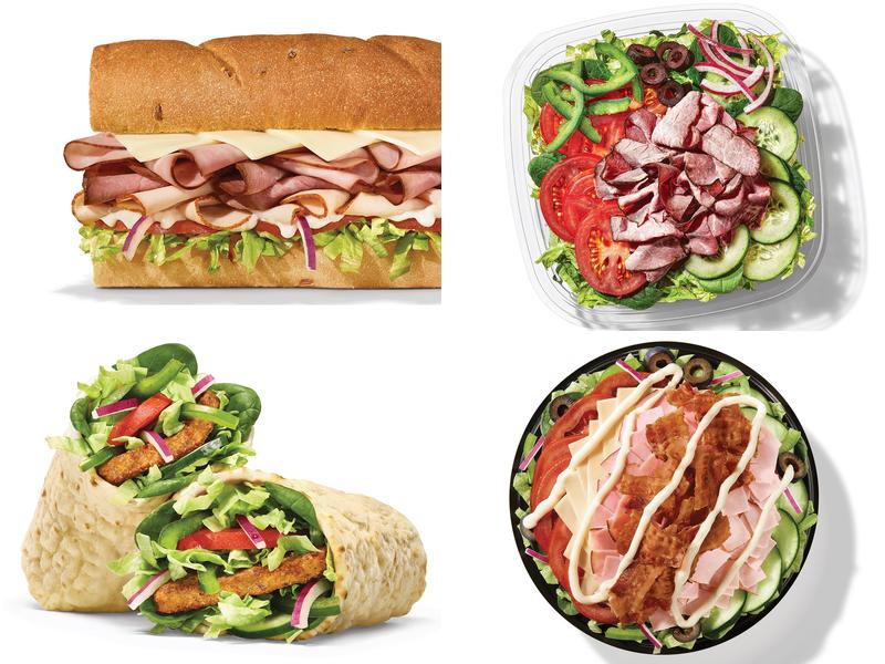 Subway Menu