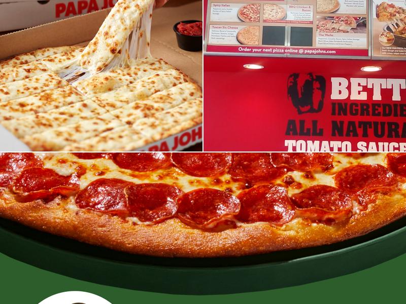 Papa Johns Pizza Menu