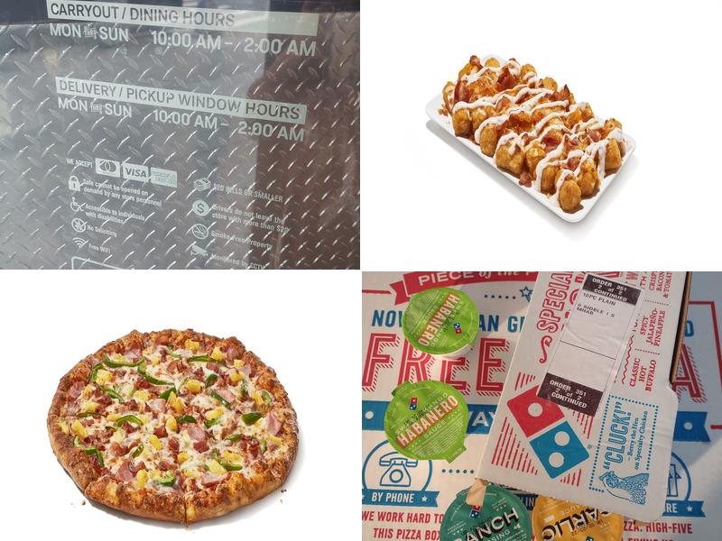 Domino's Pizza Menu