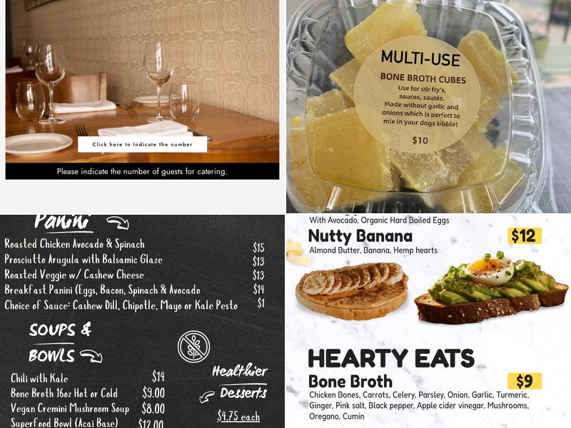 The Simple Kitchen Canada Menu