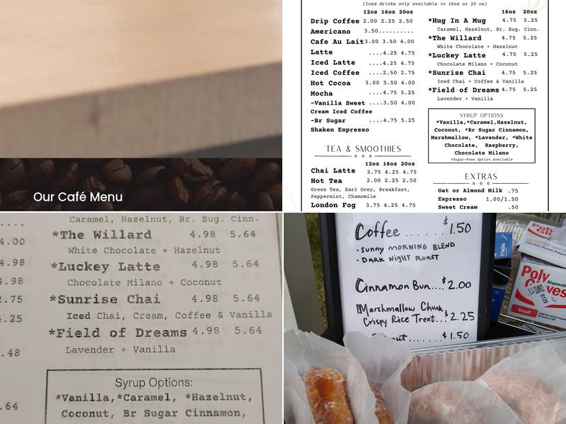 Cōppa Cō Menu