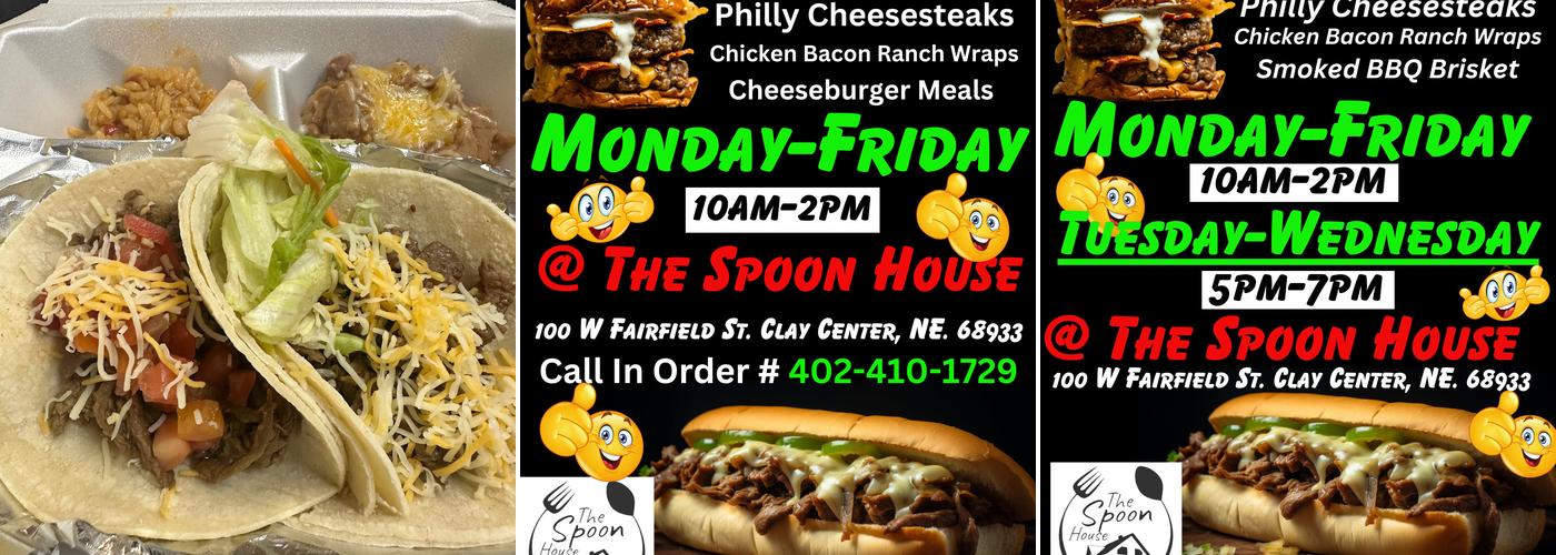 THE SPOON HOUSE Menu