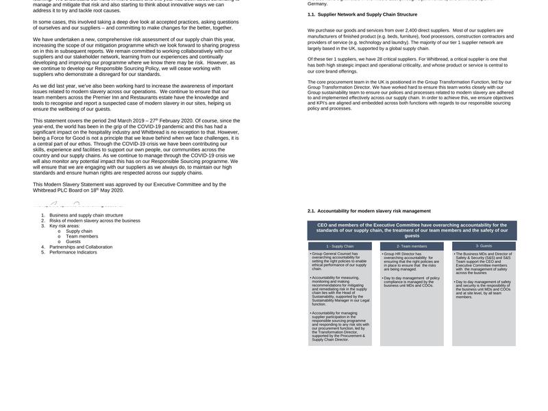 Premier Inn Bridgend Central hotel Menu