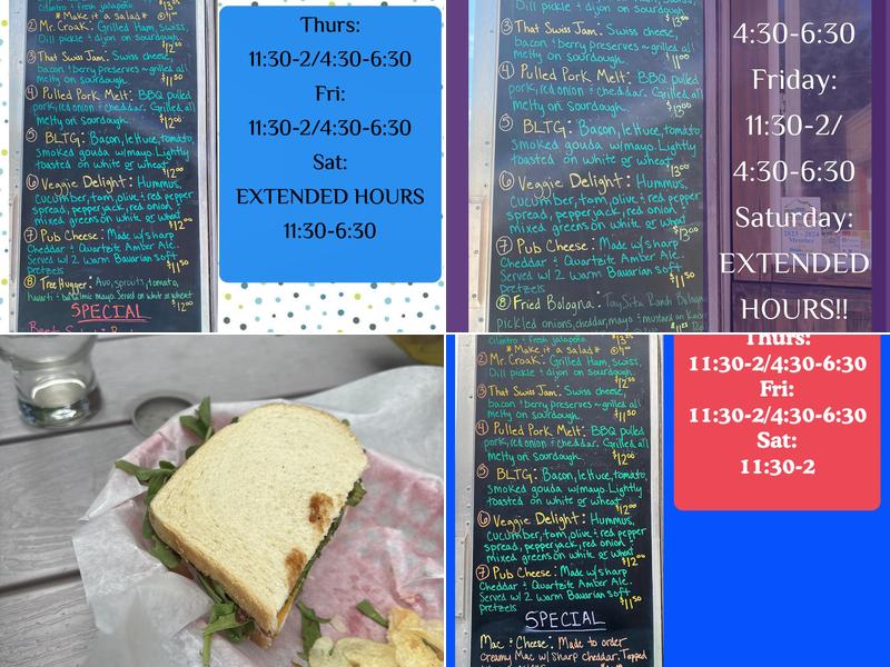 Lola's good eats Menu