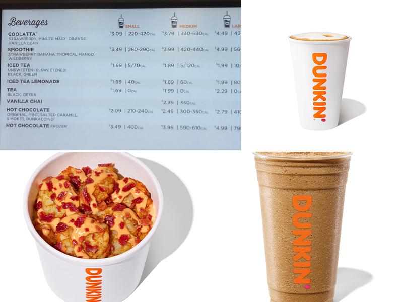 Dunkin' Menu