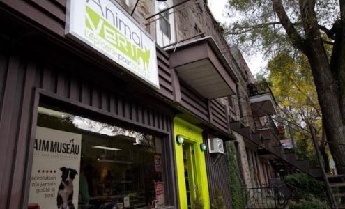 Animal vert l'épicerie pour animaux