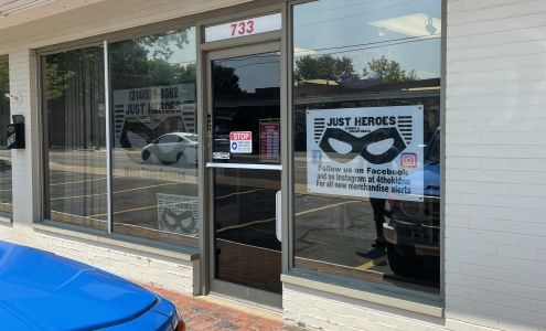 Just Heroes! Comics and Collectibles