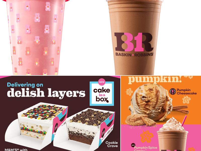 Baskin-Robbins Menu