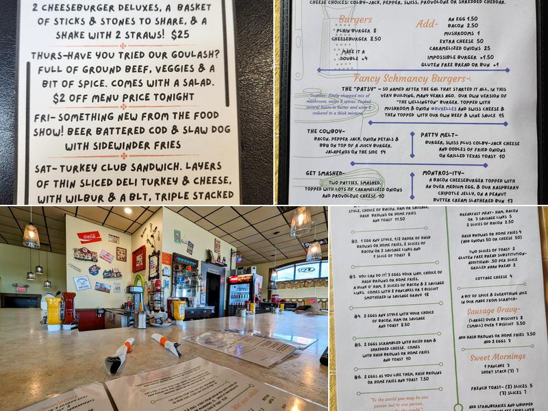 My Place Montrose Cafe' Menu