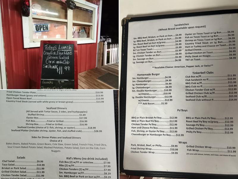 Hart's Bar-B-Q Menu