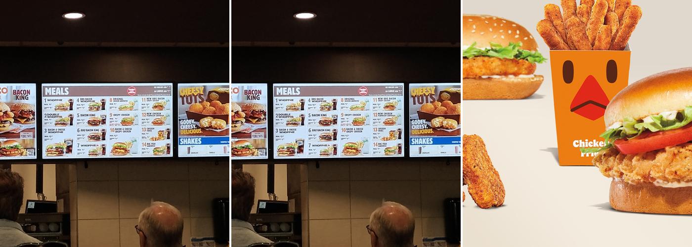 Burger King Menu