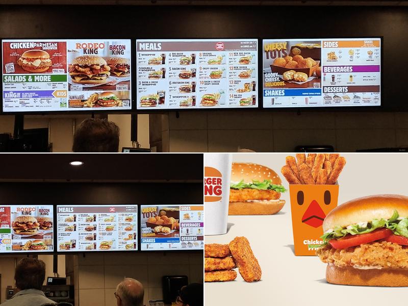 Burger King Menu