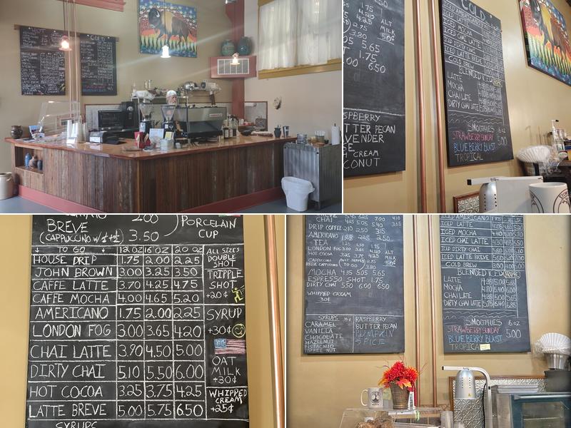 Stonetree Coffee & Pottery Menu