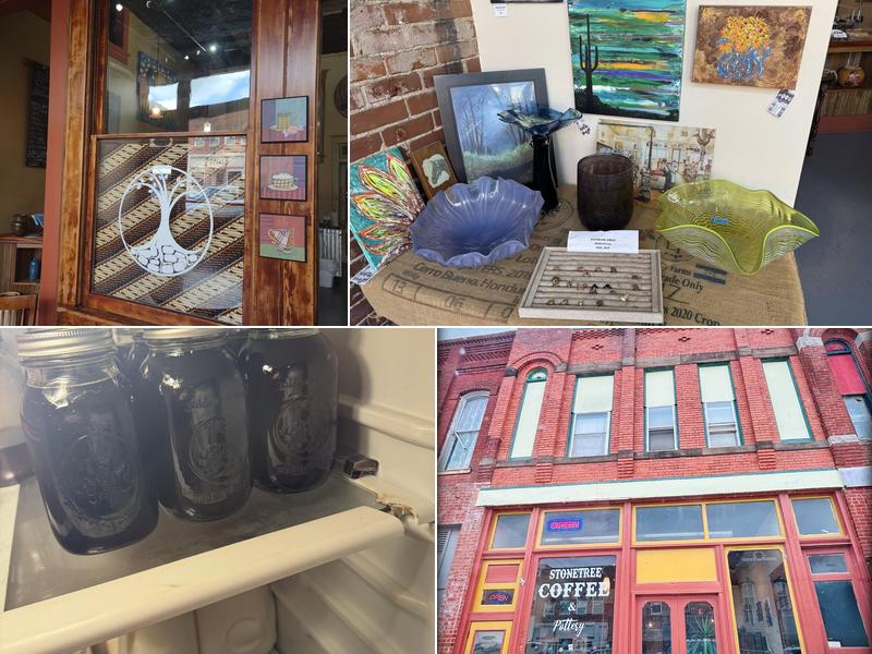 Stonetree Coffee & Pottery 517 W Main St, Mound City