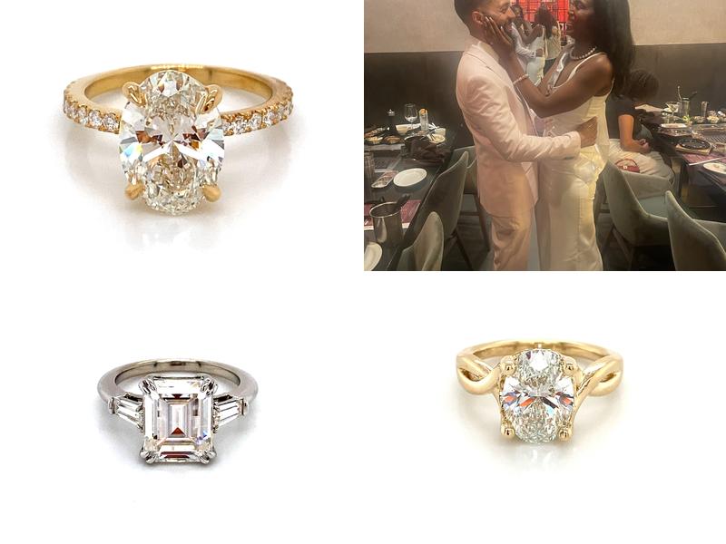 Sofia Moissanite & Lior Lab Diamonds