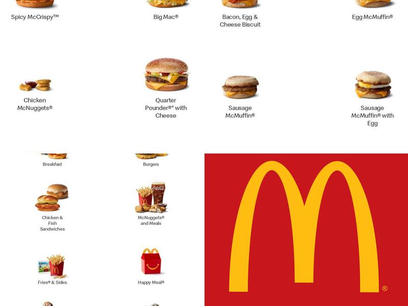 McDonald's Menu