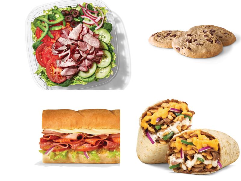 Subway Menu
