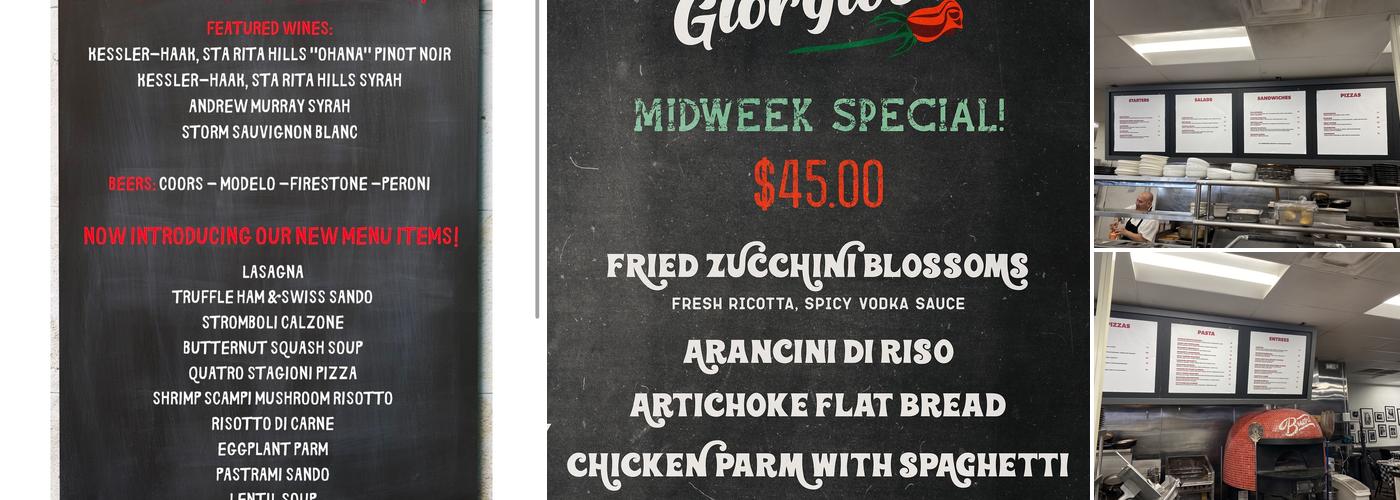Giorgio's at Parkway Menu