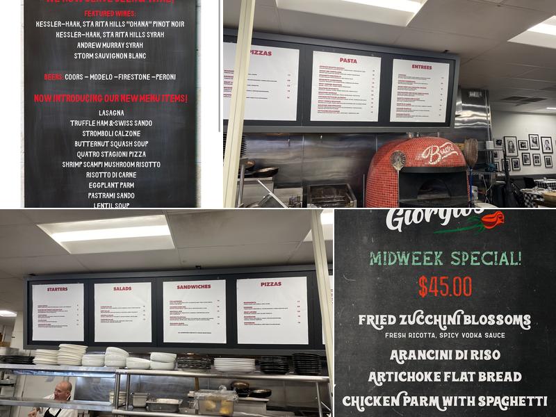 Giorgio's at Parkway Menu