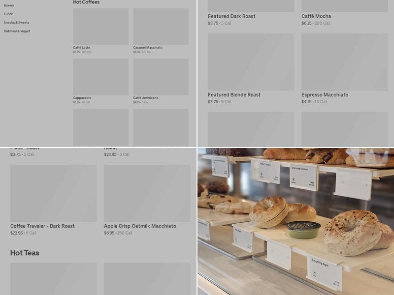 Starbucks Menu