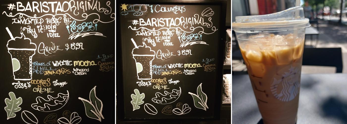 Starbucks Menu