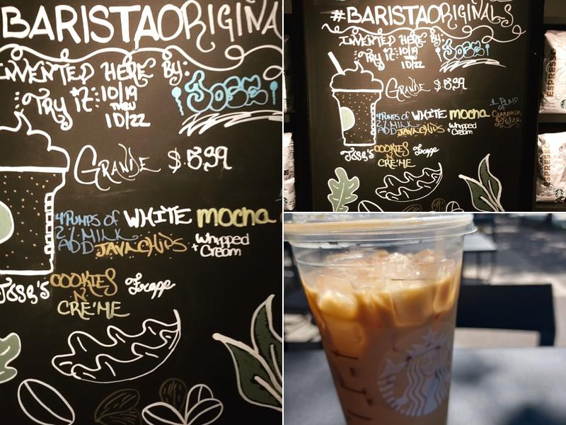 Starbucks Menu
