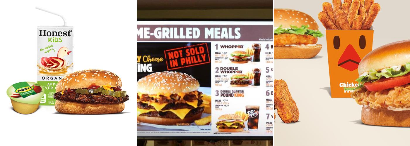 Burger King Menu