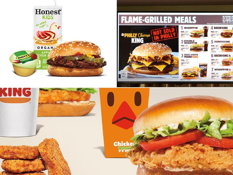 Burger King Menu