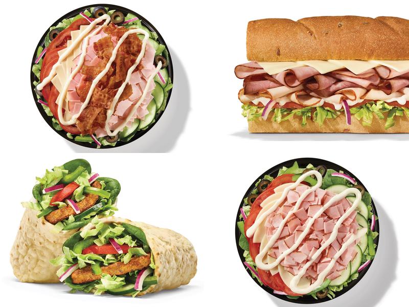 Subway Menu