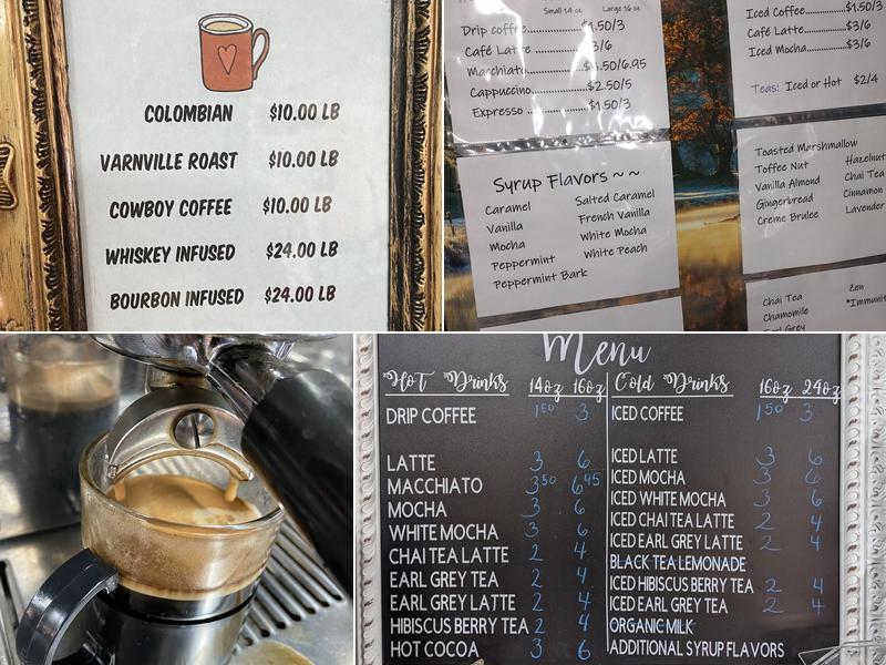 Mad Hooter Coffeehouse & Gallery Menu