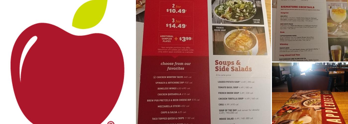 Applebee's Grill + Bar Menu