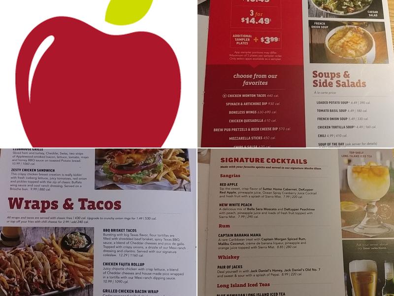 Applebee's Grill + Bar Menu