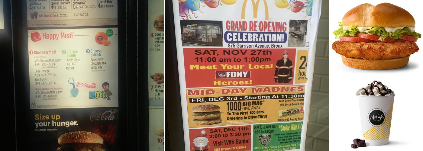 McDonald's Menu